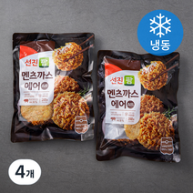 선진팜 멘츠까스 에어 (냉동), 350g, 4개