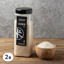 도정공장 프리미엄 백미, 1kg, 2통