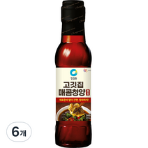대상 청정원 고깃집 매콤청양소스, 300g, 6개