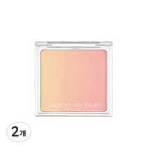 미샤 코튼 믹스 블러셔 11g, NO.1 스트로베리 바나나, 2개