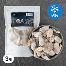 엠수산 국내산 냉동굴 (냉동), 600g, 3개