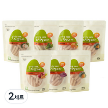 그린원푸드 유기농 스틱 쌀과자 7종 세트, 2세트