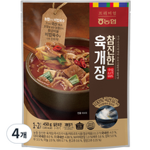 농협 참진한 육개장, 450g, 4개