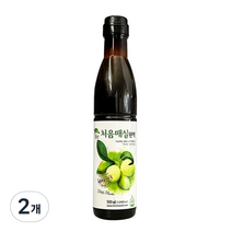 슬로푸드 처음매실원액, 500ml, 2개