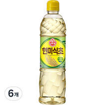 오뚜기 현미 식초, 900ml, 6개