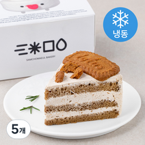 삼초마을 커피쿠키 조각케이크 (냉동), 70g, 5개