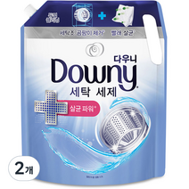 다우니 프리미엄 액체형 세제 살균 파워, 2.2L, 2개