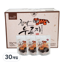 라이스웰 황동판에 구운 찹쌀누룽지, 60g, 30개