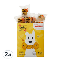 잇츄 옐로우 S 강아지 덴탈껌 120g, 밀웜, 2개