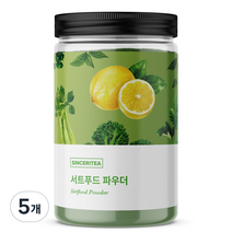 신서리티 서트푸드 파우더, 5개, 130g