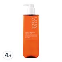 미쟝센 퍼펙트 세럼 오리지널 샴푸 허브향, 680ml, 4개