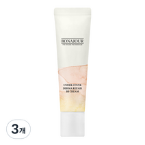 보나쥬르 언더커버 더마 비비크림 30ml, 내추럴 베이지, 3개