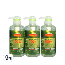 다바찌 알로에베라 수딩젤 100, 500ml, 9개