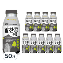광동 알찬콩 두유 제주 검은콩, 200ml, 50개