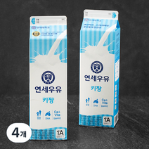 연세우유 키짱, 900ml, 4개