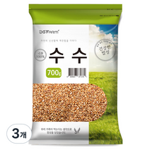 건강한밥상 국산 찰수수, 700g, 3개