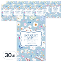 부케가르니 퍼퓸드 샤쉐 베이비파우더, 2.3g, 30개