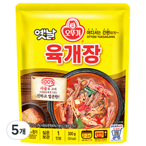 오뚜기 옛날 육개장, 300g, 5개
