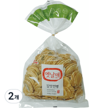 청우 옛날애 김맛전병, 250g, 2개