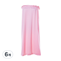 선동상사 면 마사지 가운, 핑크, 6개