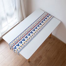 북유럽 에스닉 패턴 디자인 아트 테이블러너, 02, 50 x 180 cm