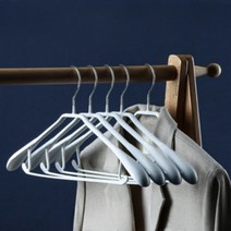 제이밀 심플 정장 옷걸이, 화이트, 10개