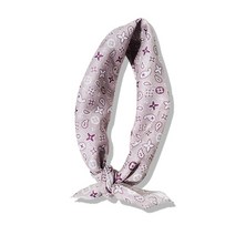 베지터블테이블 루이 페이즐리 면 쁘띠 스카프