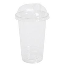 이지앤 투명 PET 아이스컵, 1개입, 470ml, 100개