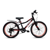 알톤스포츠 2023 MTB 자전거 엑시언 207 미조립 박스배송, 블랙레드, 146cm