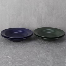 블룸엣홈 몬타지오 파스타접시, 네이비,네이비,그린,그린, 4개