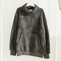 보아털 아노락 집업