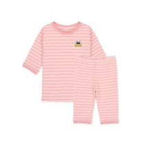 아동용 팝아이즈 스트라이프 아동 반팔 실내복