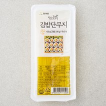 한아름 김밥 단무지, 400g, 1개
