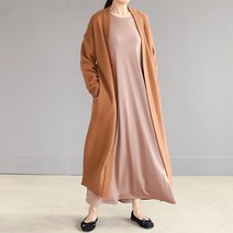 비나인 여성용 앨런드 오픈 롱가디건