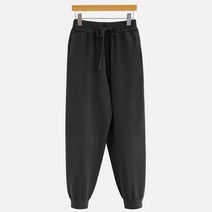 패션풀 여성용 립 니트 조거 팬츠 28710