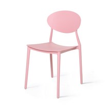 인테리어 디자인 포니오 의자 2p, 핑크, 2개