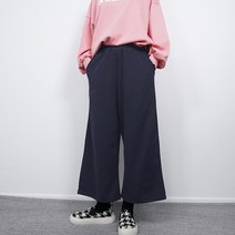 여성용 빅사이즈 리버플 밴딩 기모 통바지 short