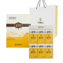 꿀타민 제주벌꿀 스틱 선물 4호 60p   쇼핑백, 720g, 1세트