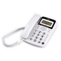 [유선전화기전화기] 아이텍 발신자정보표시 CID 유선 전화기, IK-320(화이트)