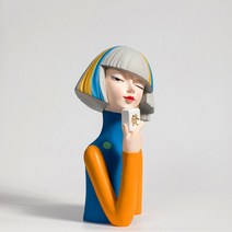 북유럽 브릿지걸 오브제, 블루