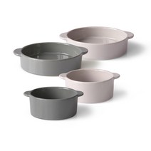 프렐류드 크리미 핸디원형볼 중 2p + 대 2p, 차콜, 인디핑크, 4개