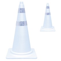 동광세이프티 칼라콘 백색, 2개, 화이트