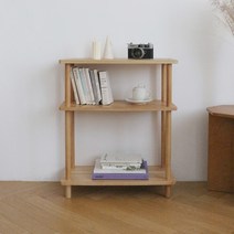 에코상사 심플 선반 3단, 내츄럴