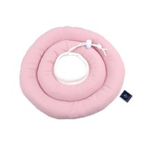 딩동펫 반려동물 스토퍼 넥쿠션 핑크 XL, 1개