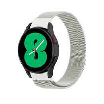 이츠라이프 클래식 밀레니즈 루프 스트랩 20mm, 앤틱화이트