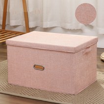 세이프탑 튼튼한 패브릭 박스 S, 05 분홍, 1개