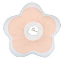강아지 고양이 방수 꽃잎 넥카라 파스텔피치 M, 100g, 1개