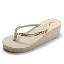 마더브띠 여성용 키높이 웨지 쪼리