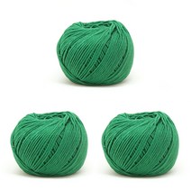 헤라 코튼 뜨개실 3p, 38 정글그린