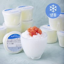흥국에프엔비 스노우빙 밀크테이스트 (냉동), 300g, 12개
